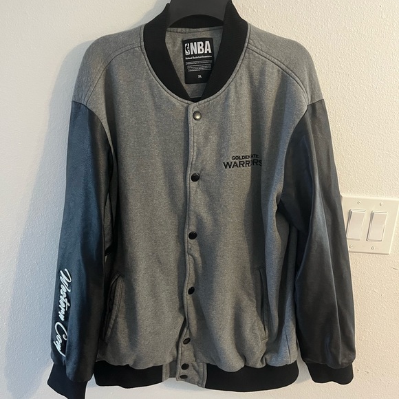 NBA Other - NBA Golden State Warriors Varsity Jacket Rare HTF size XL